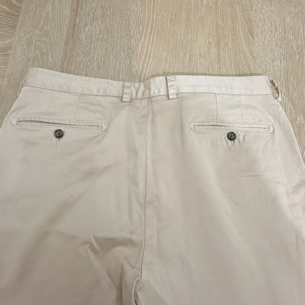 Johnston & Murphy Cream Men's Pants - Picture 6 of 7